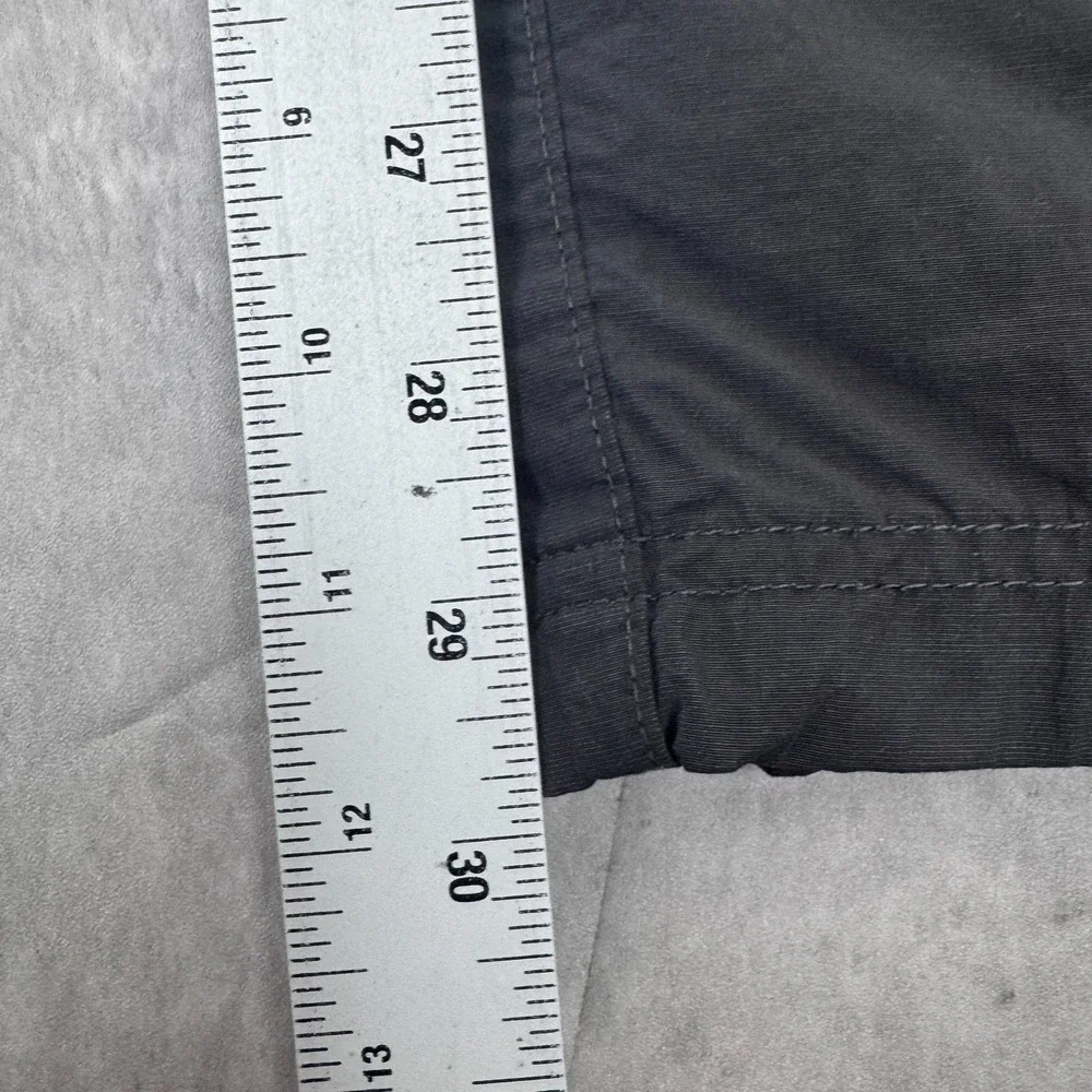 Eddie Bauer Convertible Hiking Pants Mens 36x32 Gray Outdoor Tech Travex‎ Climb